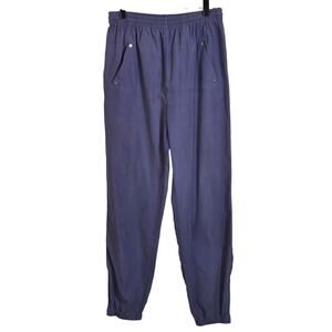 Jamie‎ Sadock Women's Jogger Pants Medium Purple Golf Pull On Ankle Zip Pockets